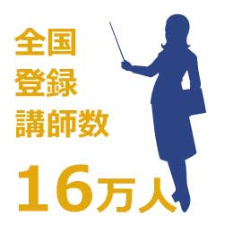 登録講師約164,000人