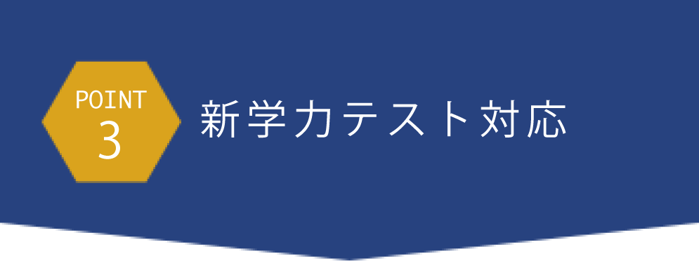 point3新学力テスト対応