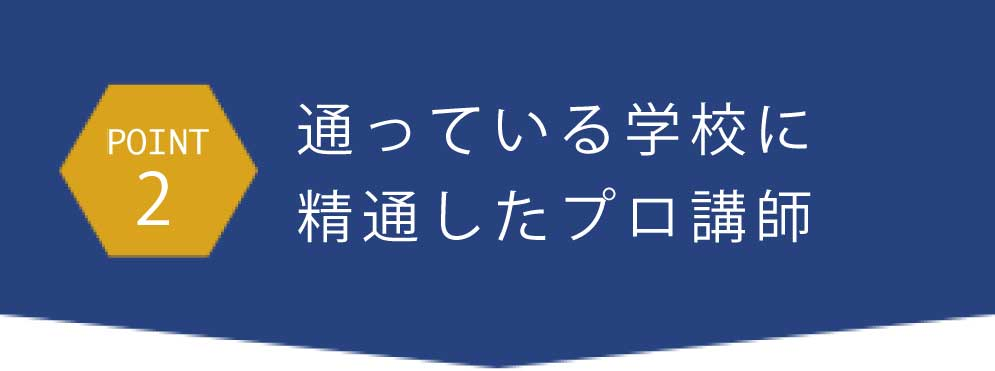 point2厳選されたプロ家庭教師