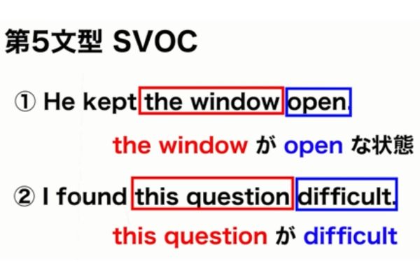 英語 Svocとは 基本となる5文型を例文を使って覚えよう Studysearch